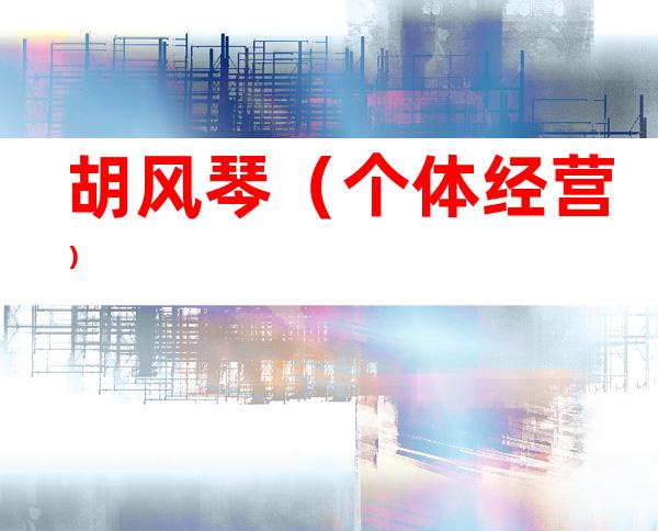 胡风琴（个体经营）